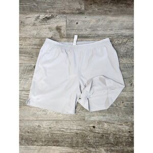 Mens XXL Fabletics Fundamental Shorts Lined‎ 7 inch Workout Gym Athletic Pockets